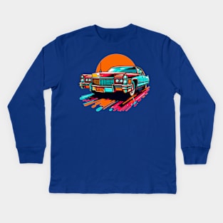 Cadillac DeVille Kids Long Sleeve T-Shirt